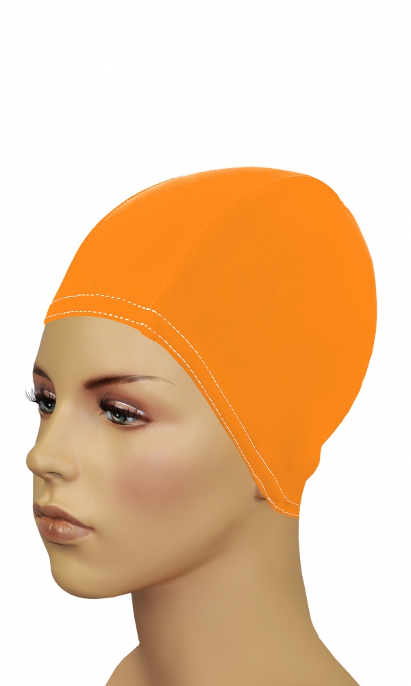 Bathing Cap For Long Hair orange